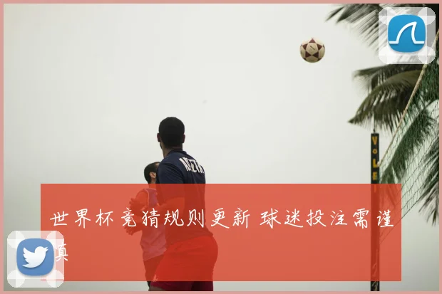 世界杯竞猜规则更新 球迷投注需谨慎